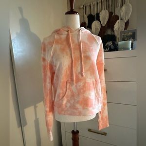 LoveShackFancy ANAROSA HOODIE SUNRISE ORANGE